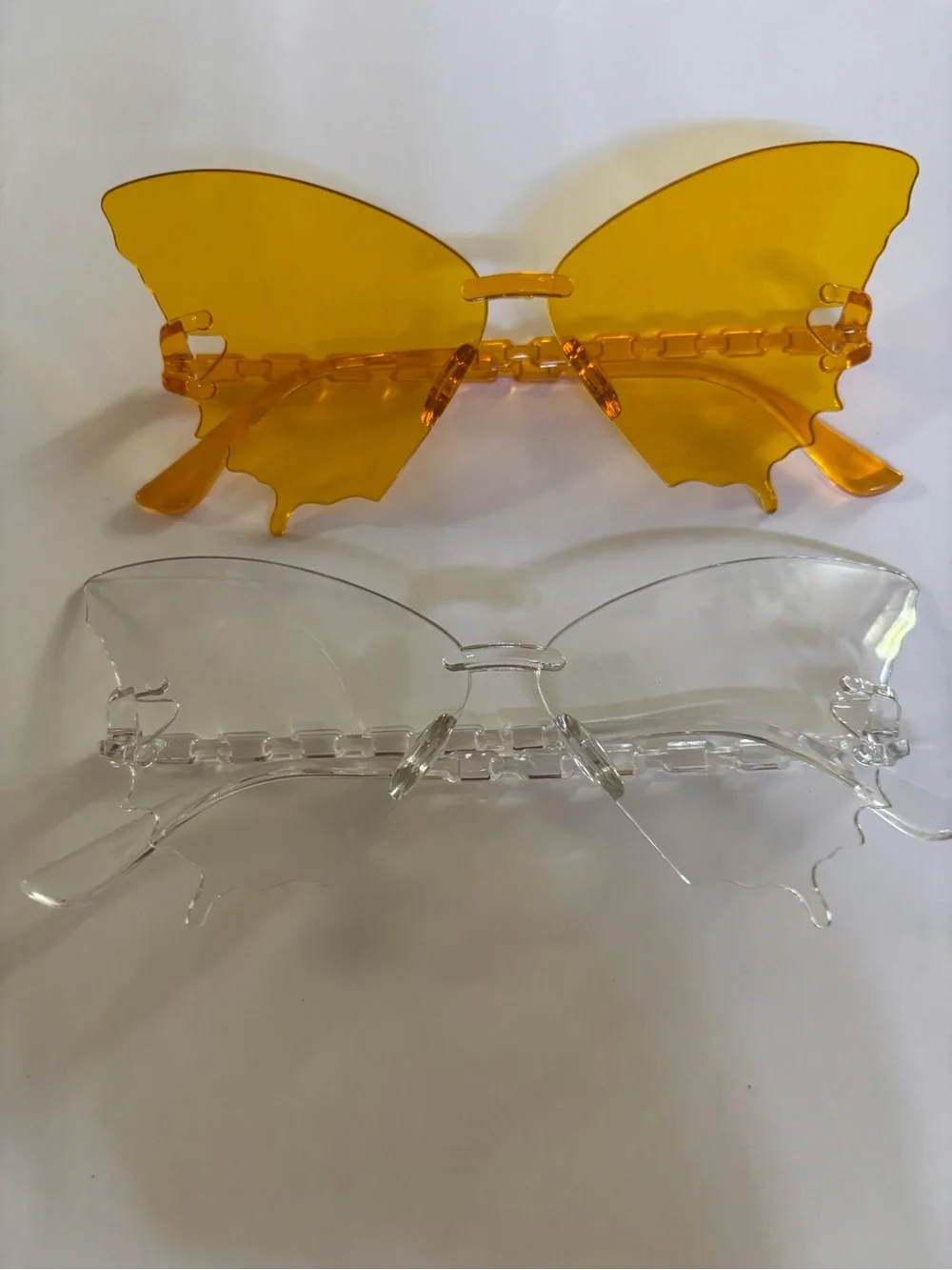 Butterfly Frame Yellow Women’s Sunglasses